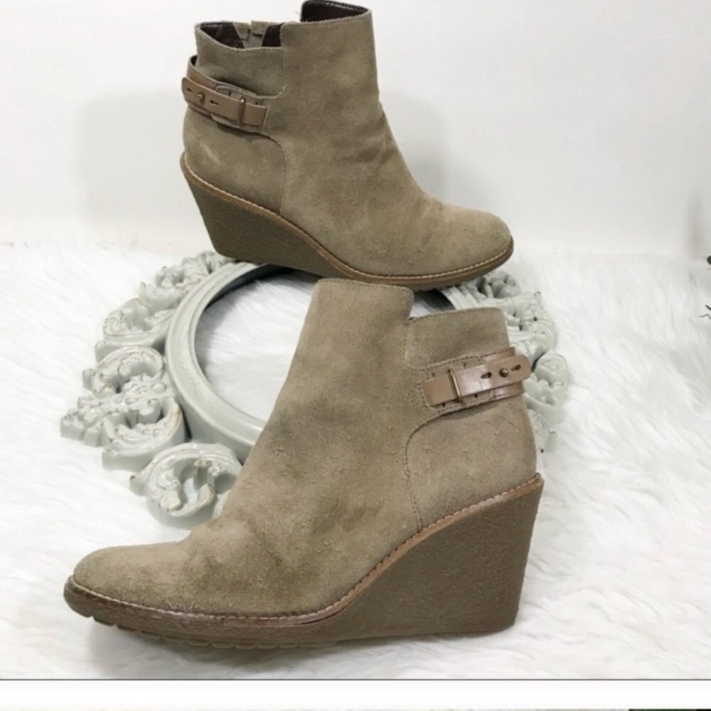 Cole Haan Martina Suede Tan Ankle boot Booties